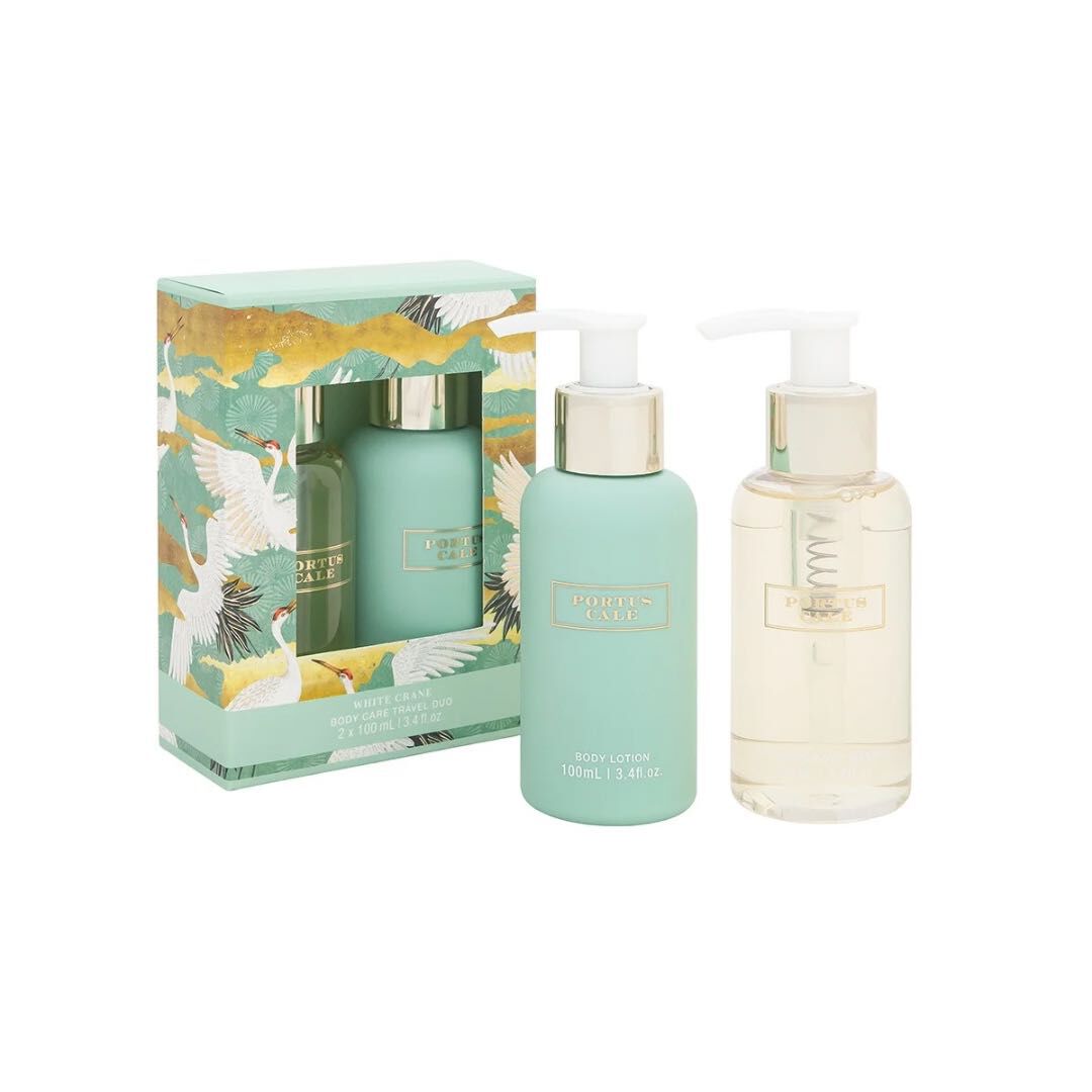 Castelbel Portus Cale White Crane Kit Duo de viagem - 100ml