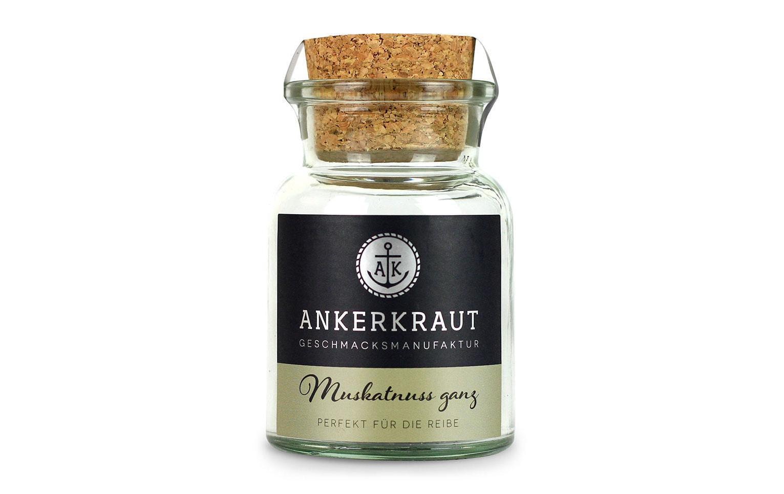 Gewürz Muskatnuss ganz 6 StückGanze Muskatnüsse