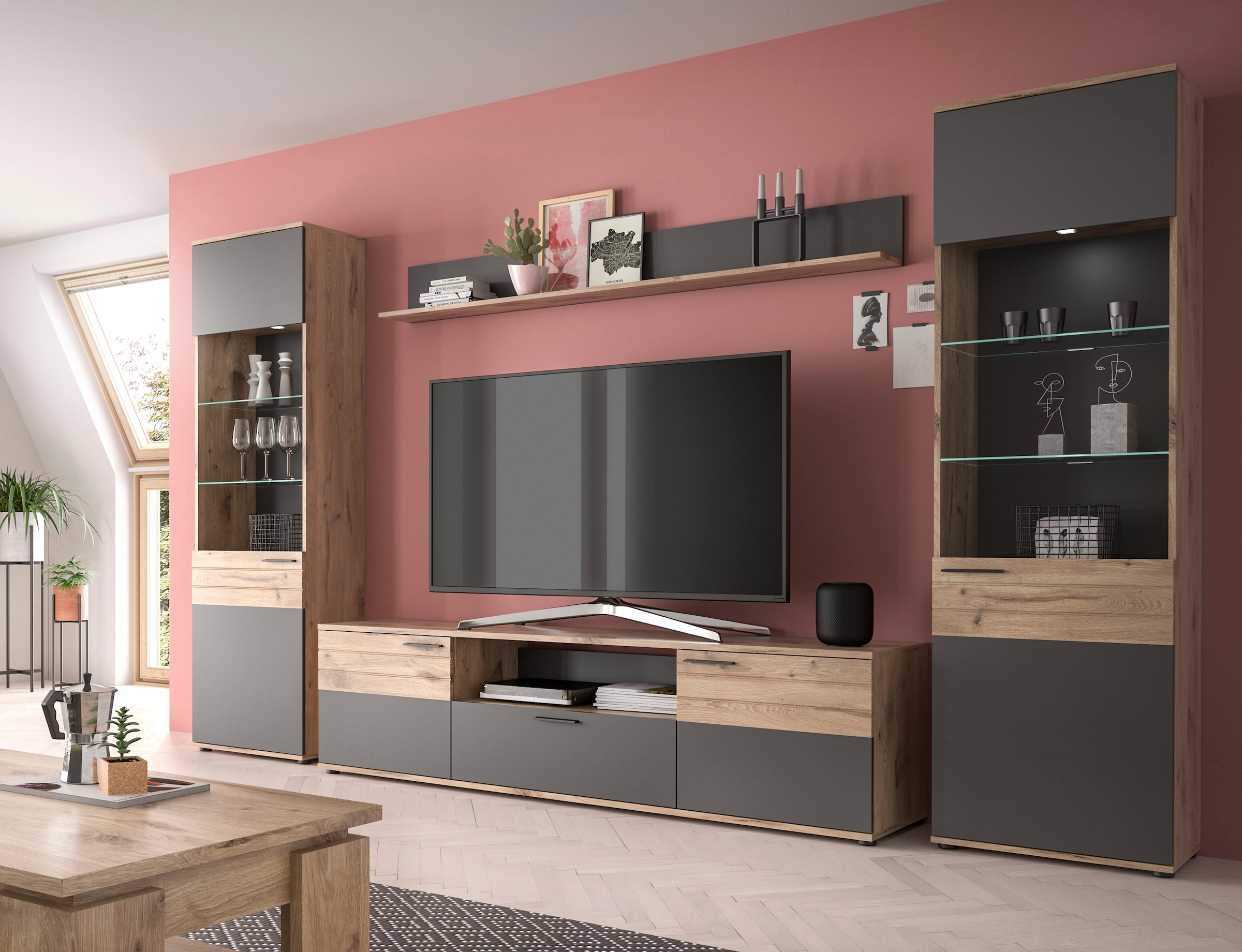 INOSIGN Wandboard »Riga« Breite 180 cm