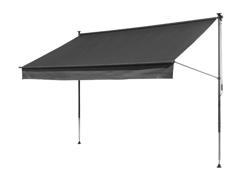 Klemluifel 300 x 150 - antraciet