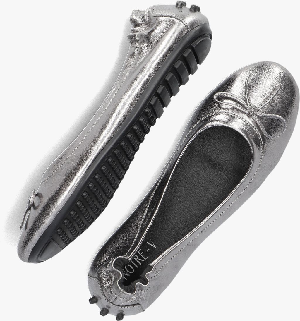 NOTRE-V zilveren notre-v ballerina's kl-4528