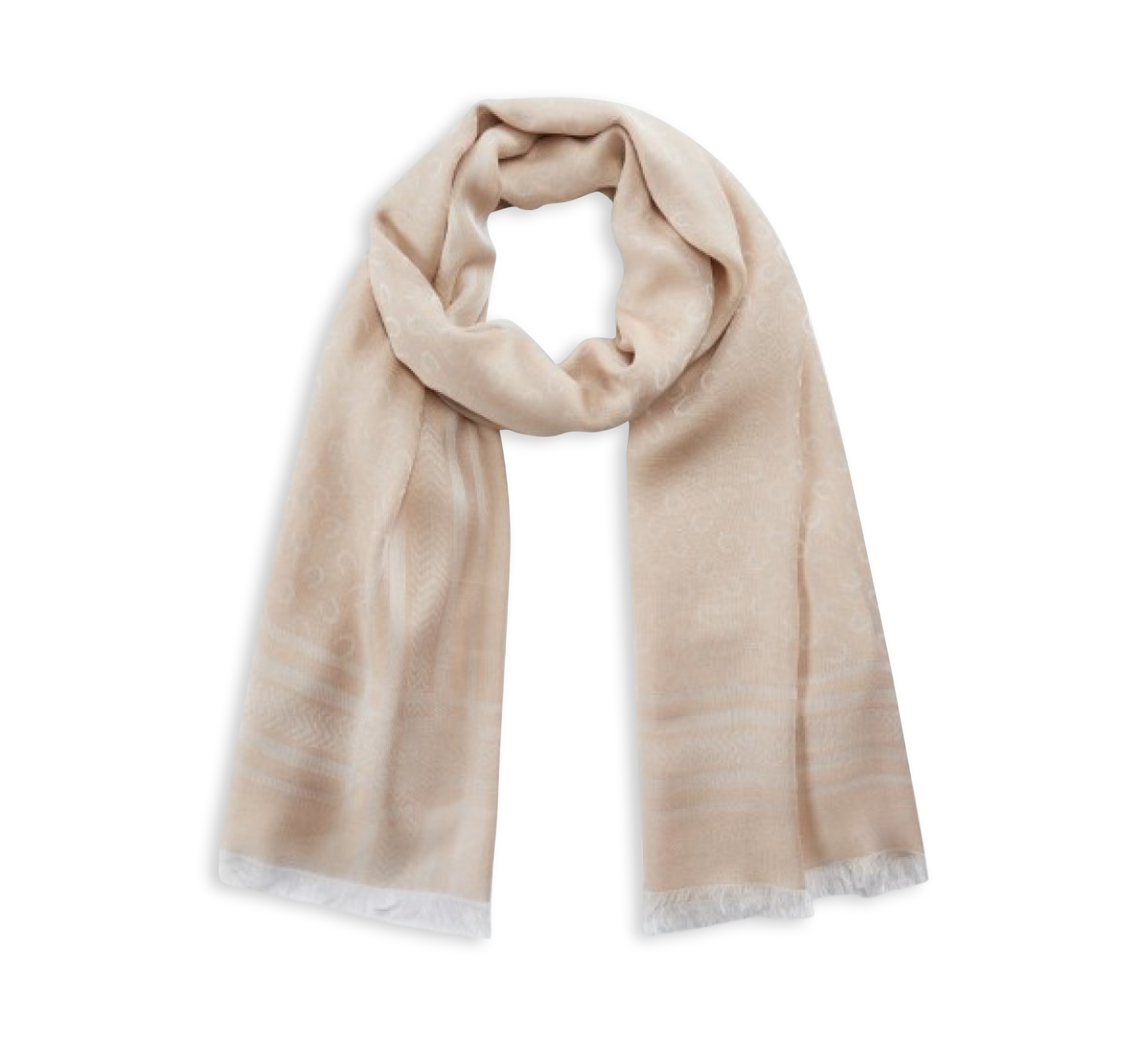 Codello Monogram Woven - Schals beige/taupe