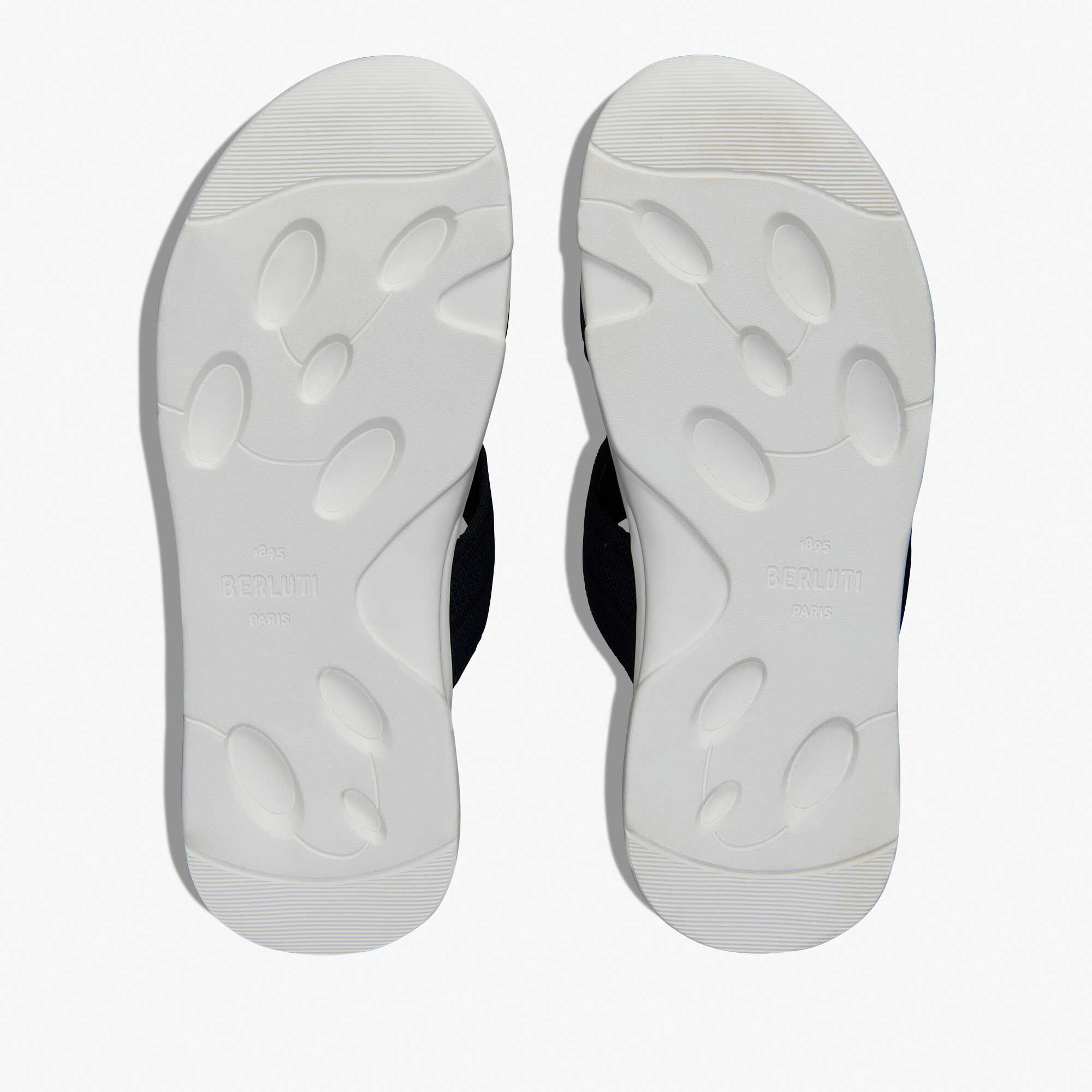 Sandal Shadow En Maille Et Cuir
