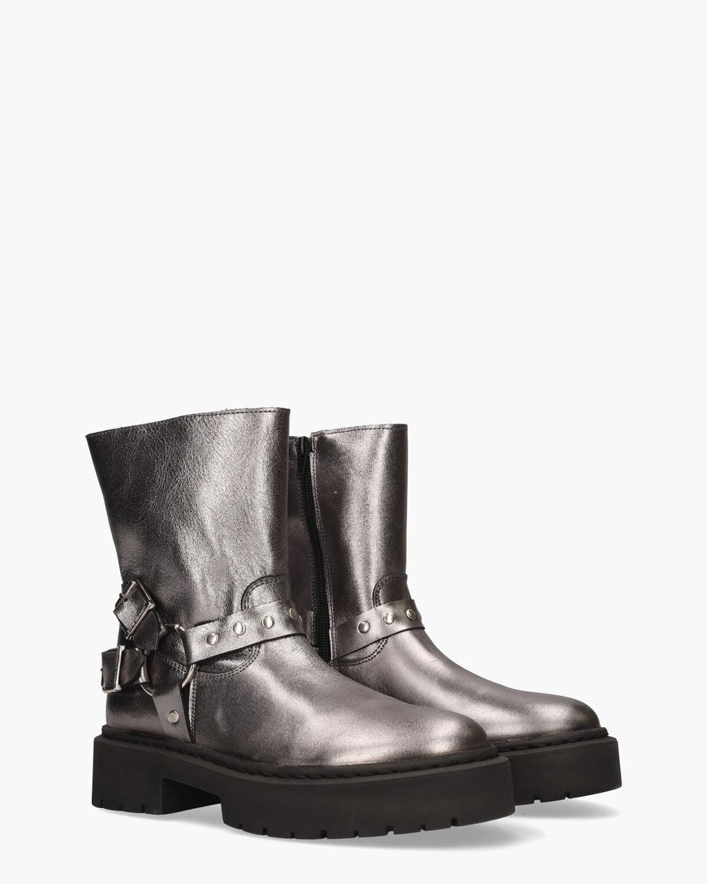 Steve Madden Garoche Zilver Dames Enkelboots