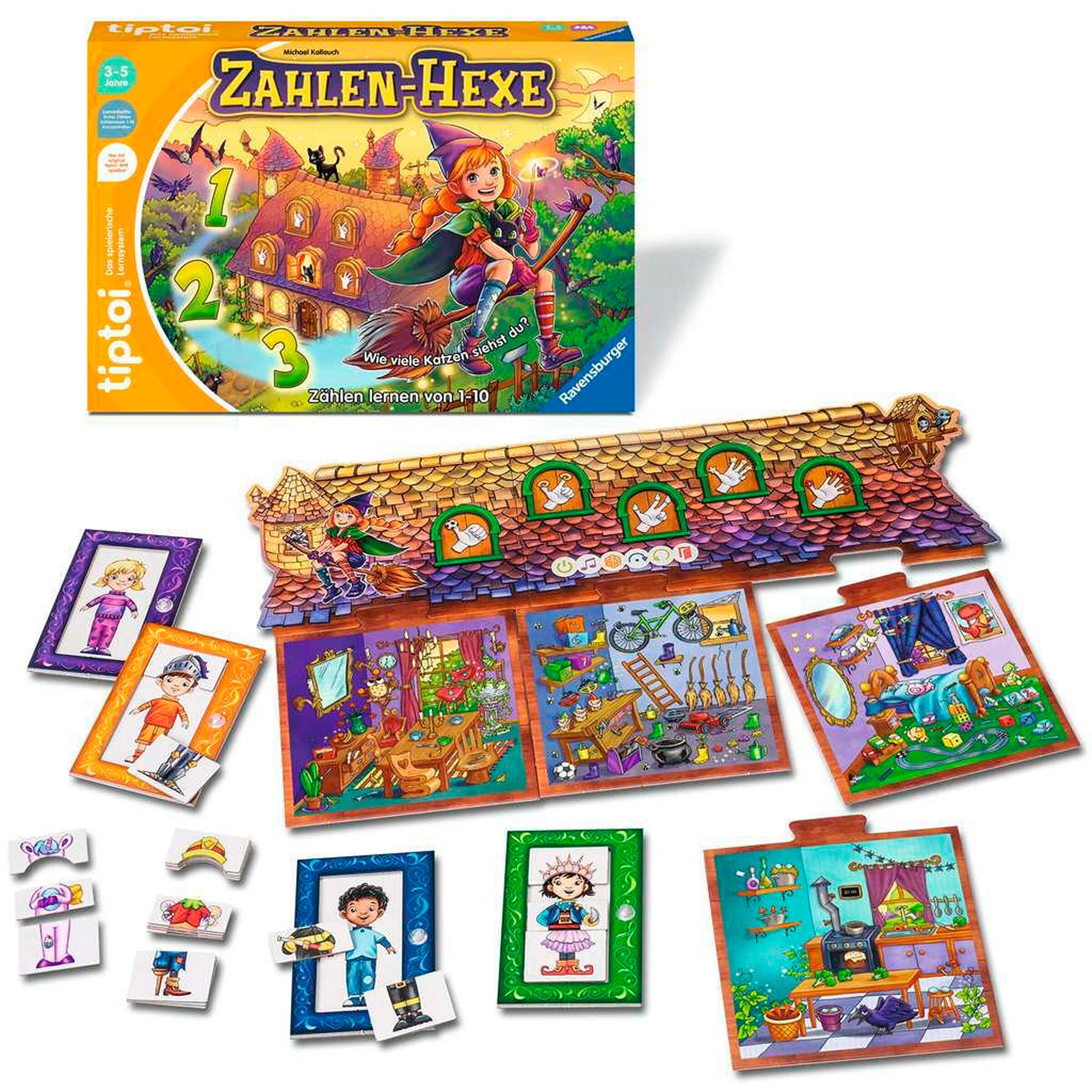 Ravensburger - TIPTOI Zahlen-Hexe