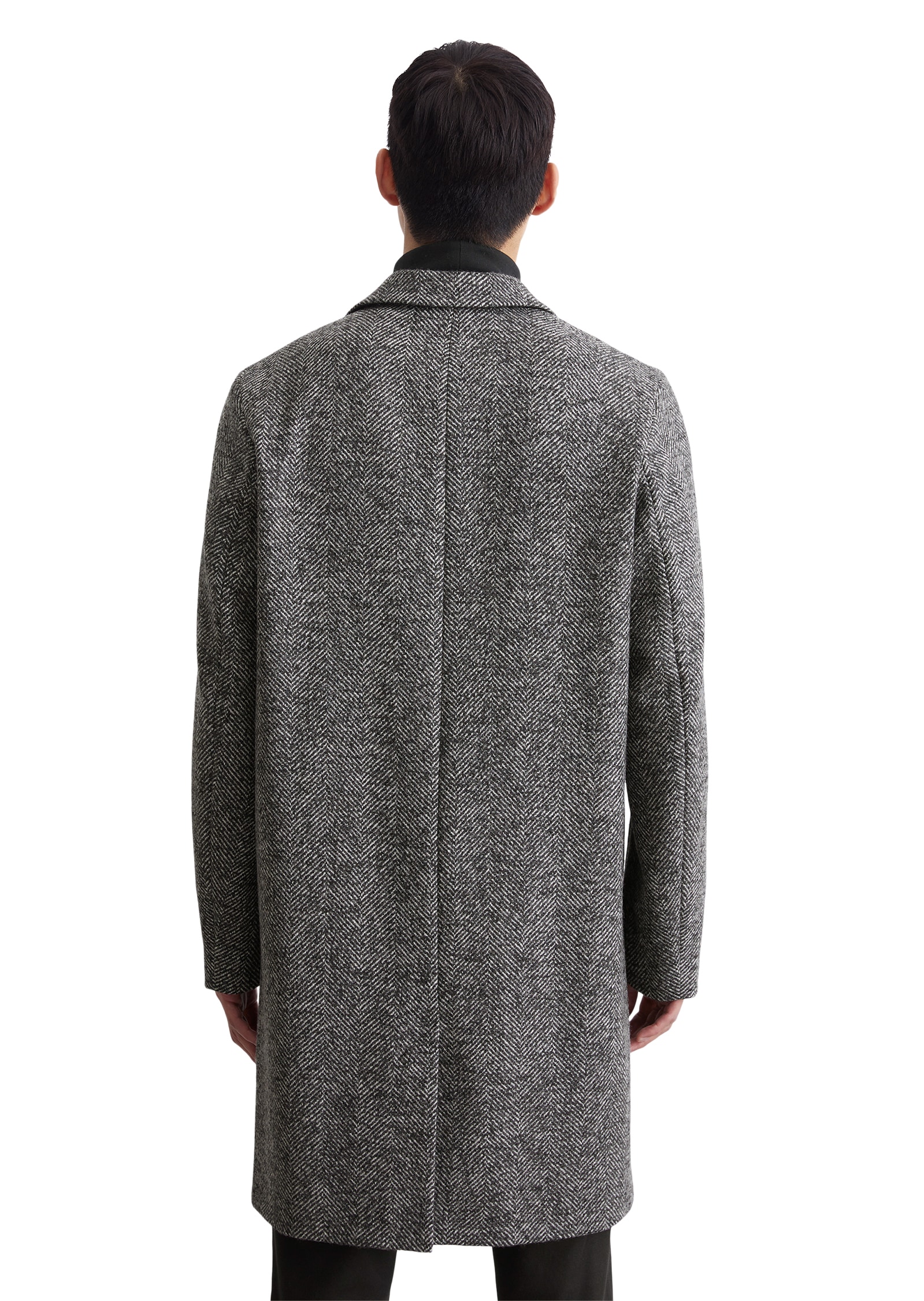Marc O'Polo Langmantel , Herringbone-Muster