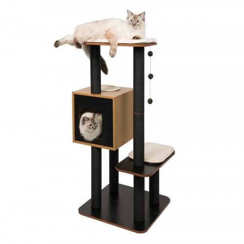Arranhador para gatos Catit Vesper High Base Black