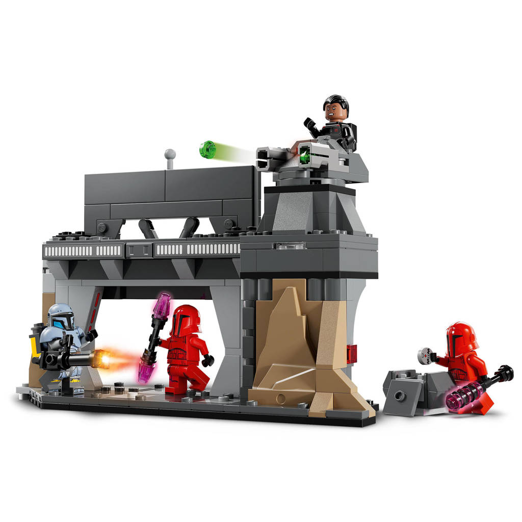 The Mandalorian Paz Vizsla en Moff Gideon duel, Bouwpakket voor Kinderen 75386