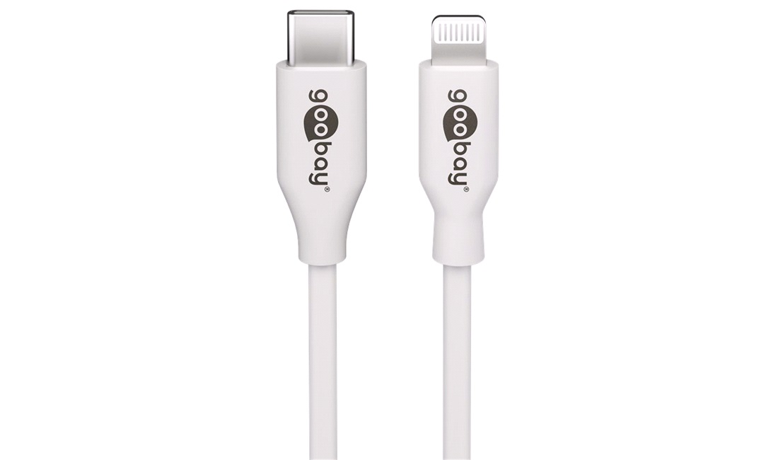 USB-kabel 2M USB-C til iPhone Lightning