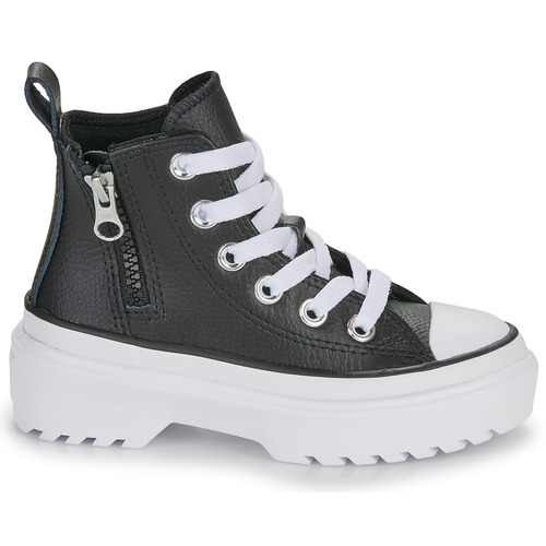 Converse - CHUCK TAYLOR ALL STAR LUGGED LIFT PLATFORM LEATHER - Noir
