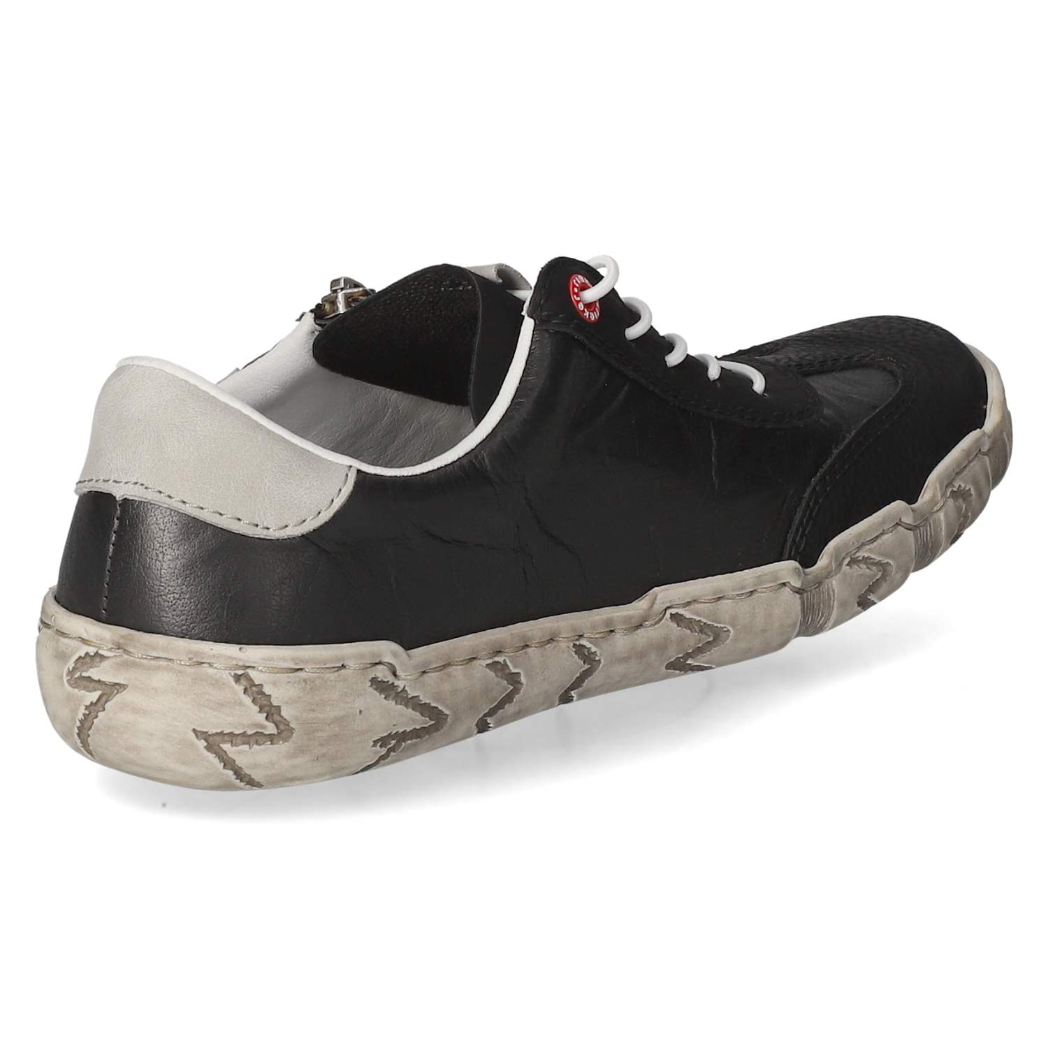 Rieker Slip On Sneaker - schwarz