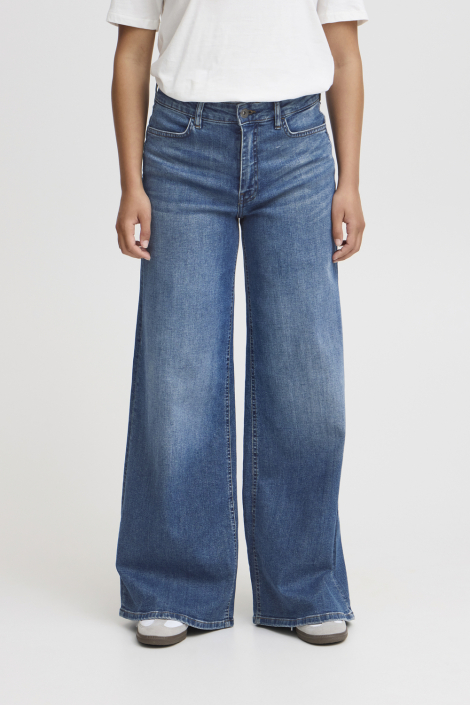 Ichi blauwe dames jeans