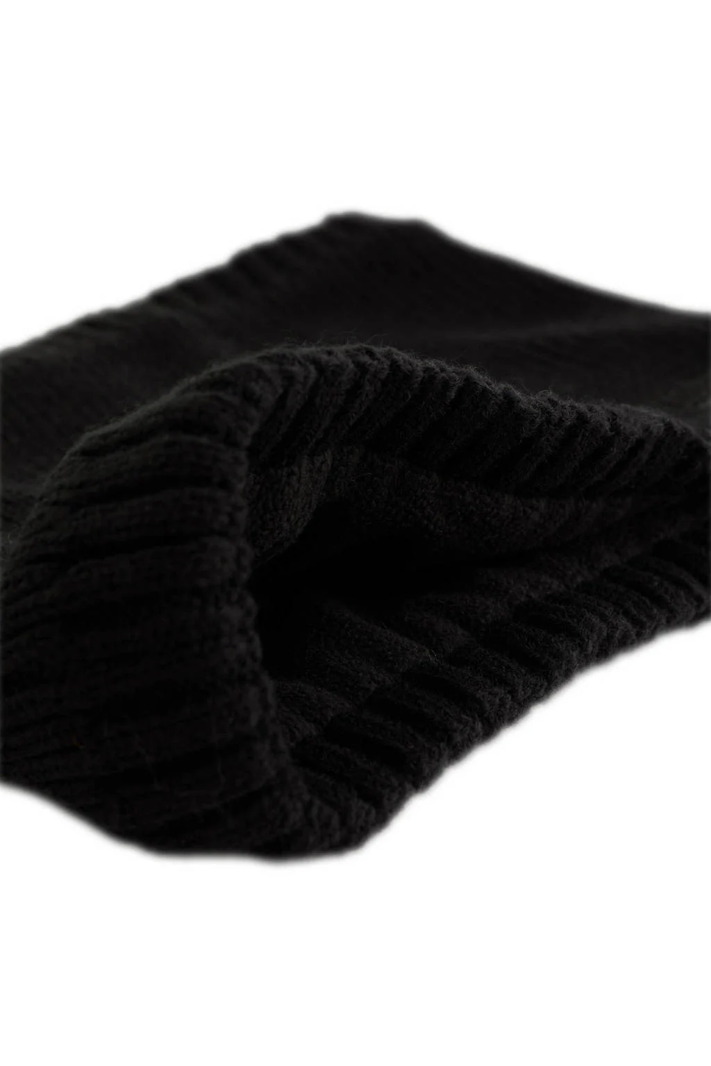 WE Fashion Blue Ridge gebreide colsjaal Hidde zwart