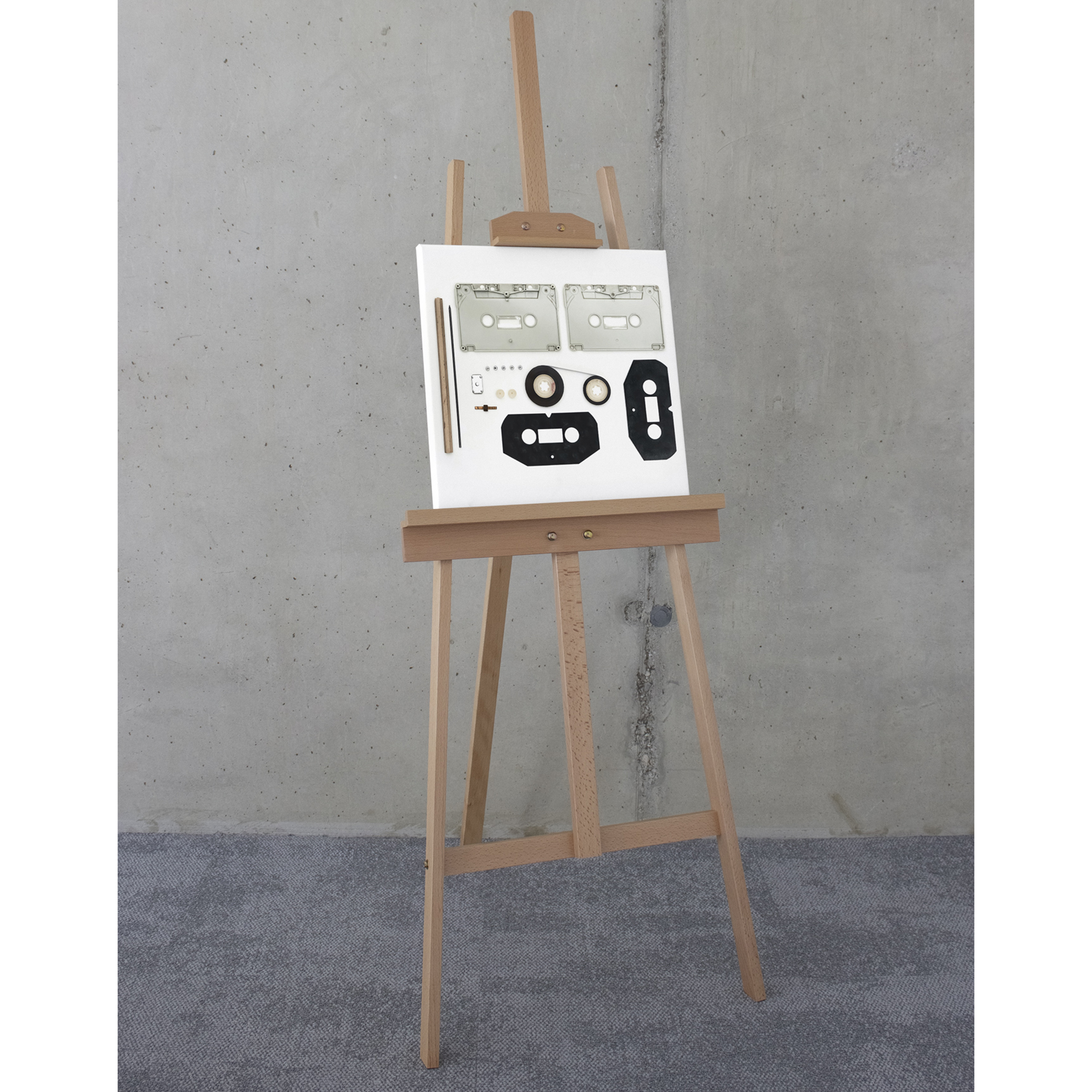 Keilrahmenbild ASSEMBLY INSTRUCTIONS CASSETTE - 40x40 cm