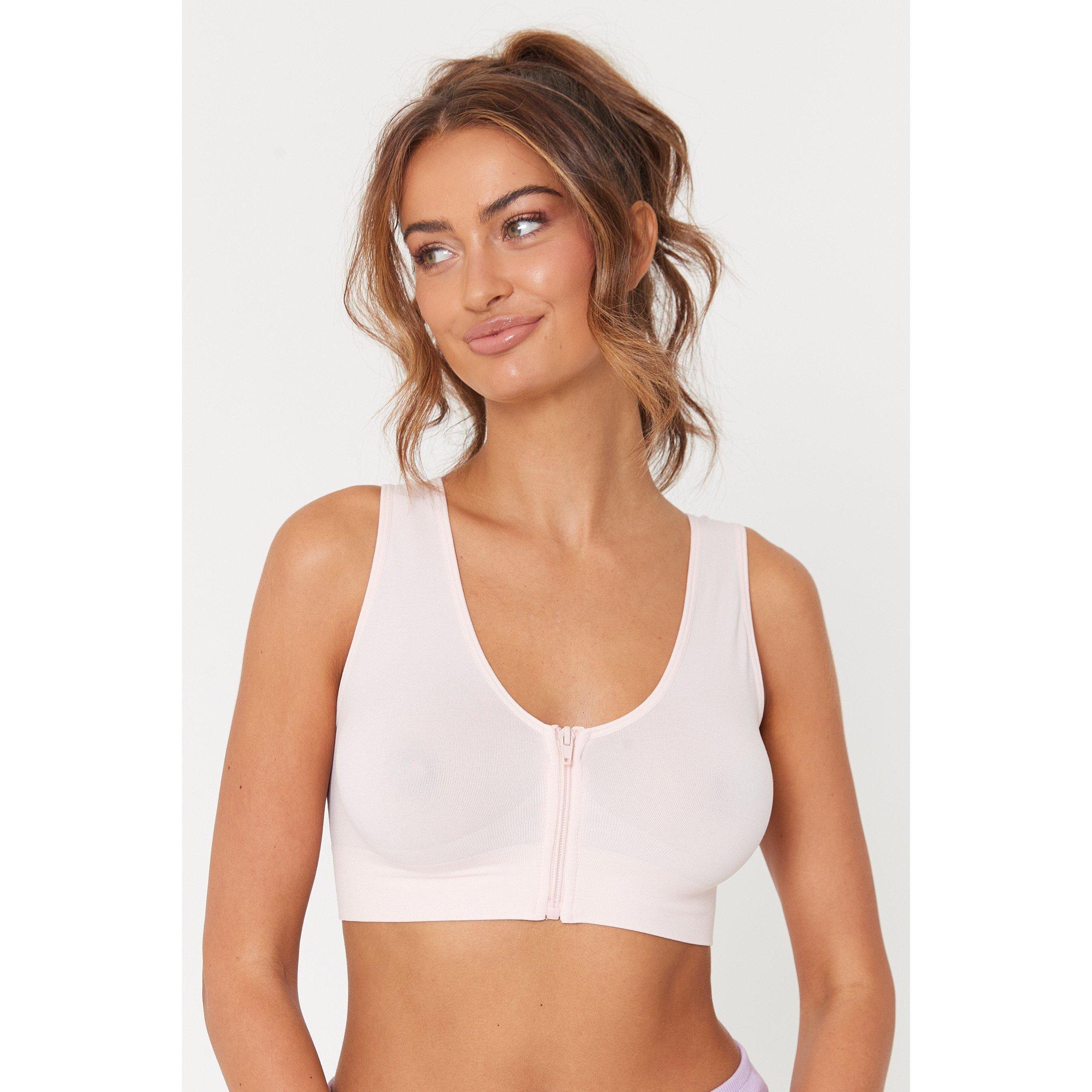 Be You 2 2 Pack Comfort Seam Free Zip Bra