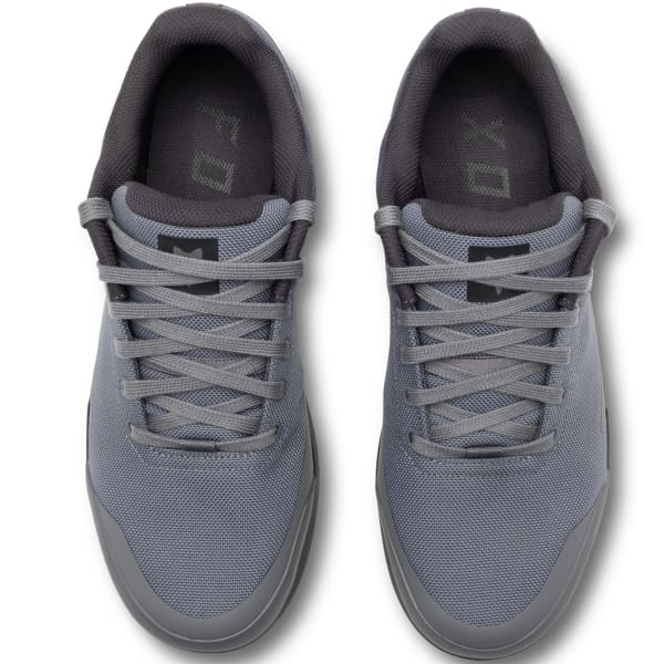 Chaussure VTT plate FOX UNION CANVAS GREY