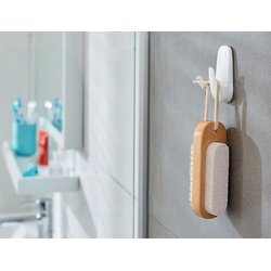 Powerstrips Crochet WATERPROOF Small, plastique, blanc
