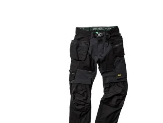 Snickers arbejdsbuks str. 54 - sort stretch m/hylsterlommer - 6902