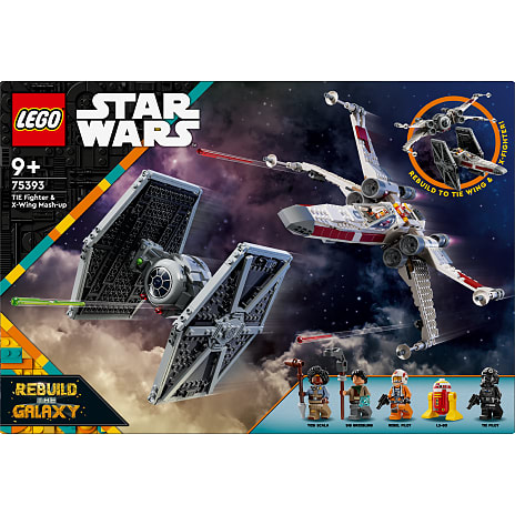 LEGO Star Wars Kombimodel: TIE-jager og X-wing 75393