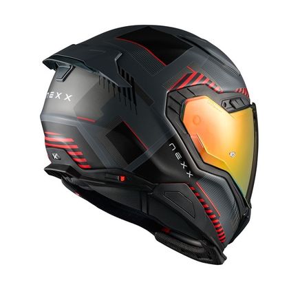 Casque Nexx X.WST3 - FLUENCE - Gris / Rouge