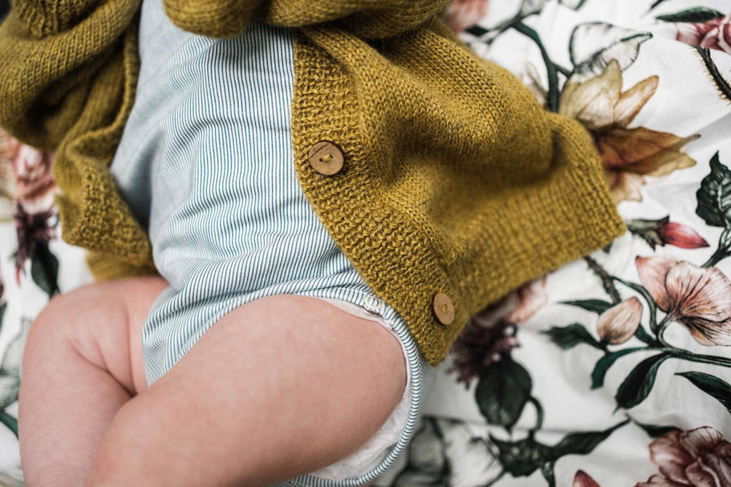 WildWood romper met streep print blue