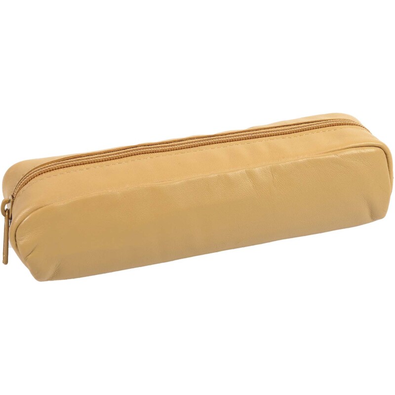 Quo Vadis - Trousse - Rectangle - Merinos  - 20x6x4,5 cm - Cuir pleine fleur de porc - 1 compartiment - par 12