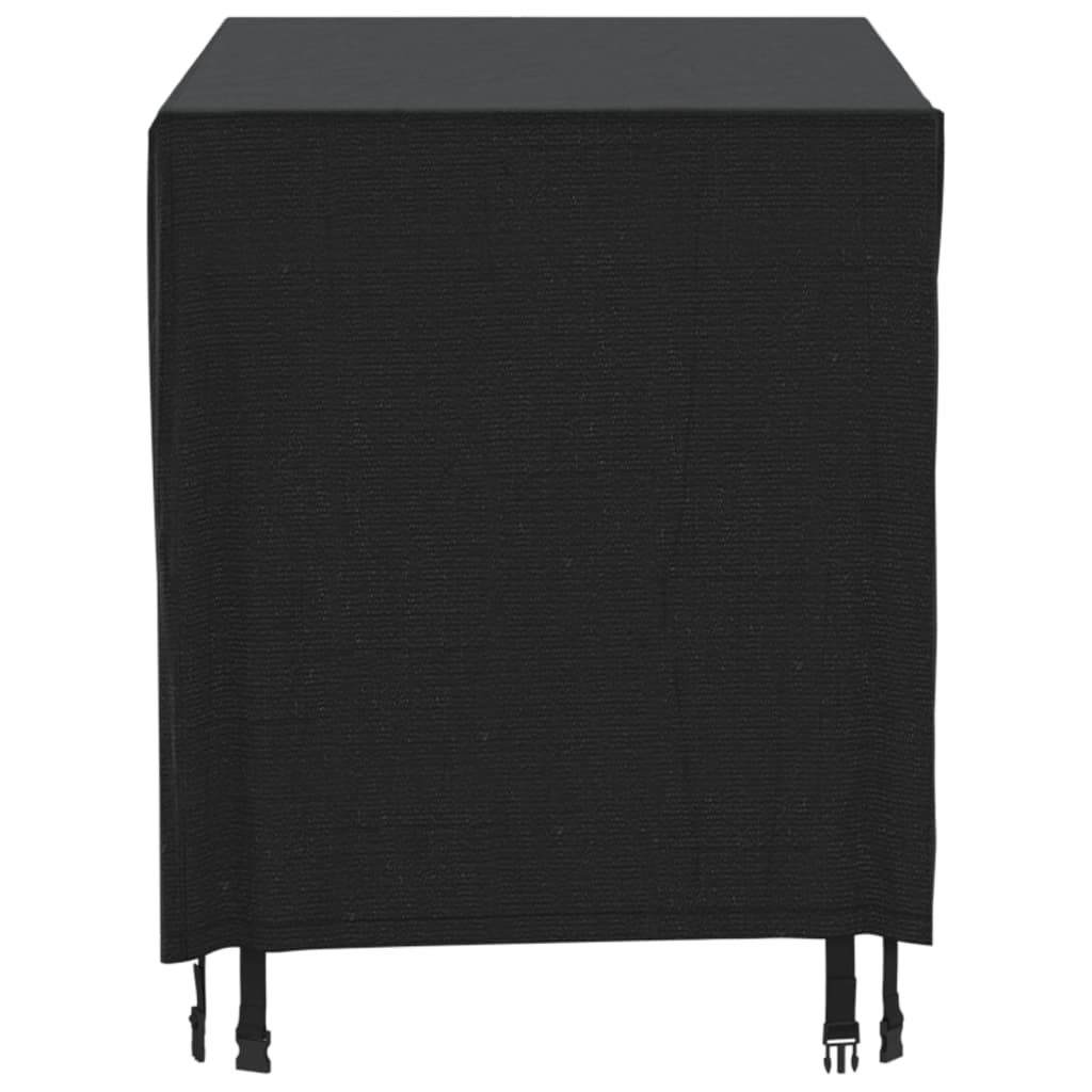 Housse de salon de jardin noir 140x70x90 cm imperméable 420d