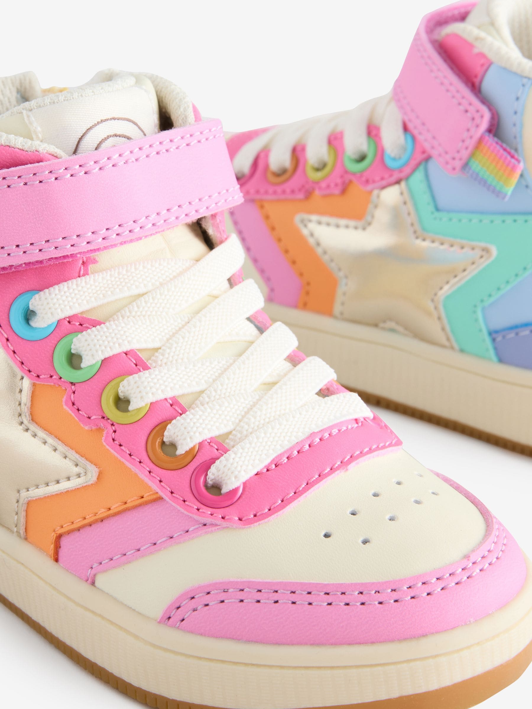 Multi - Little Bird by Jools Oliver - Hoge sneakers met sterren