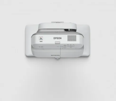 Epson EB-685W - 3LCD-projektor - 3500 lumen (hvid) - 3500 lumen (farve) - WXGA (1280 x 800) - 16:10 - 720p - LAN - grå, hvid