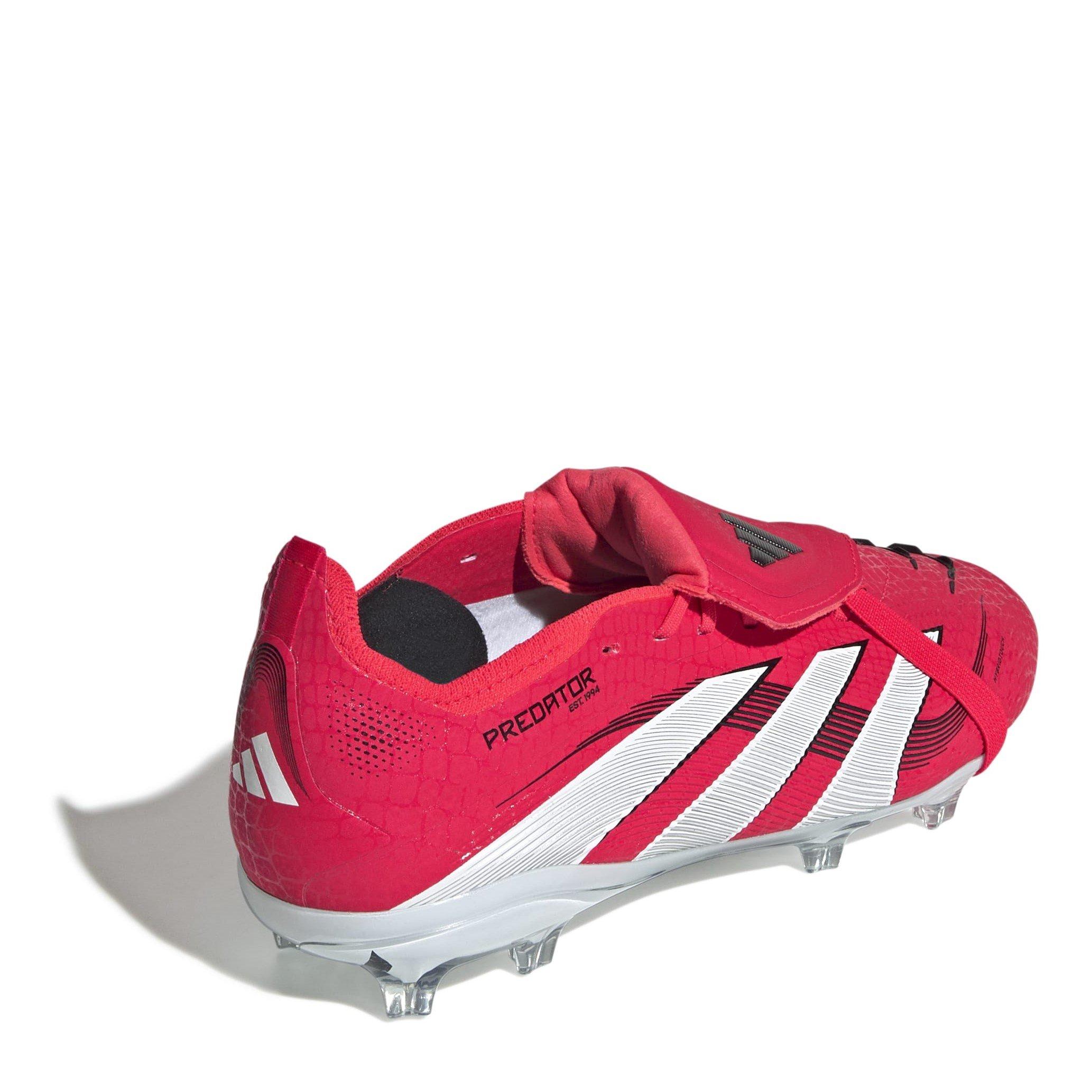 adidas Predator Elite Fold Over Tongue Junior Firm Ground Football Boots