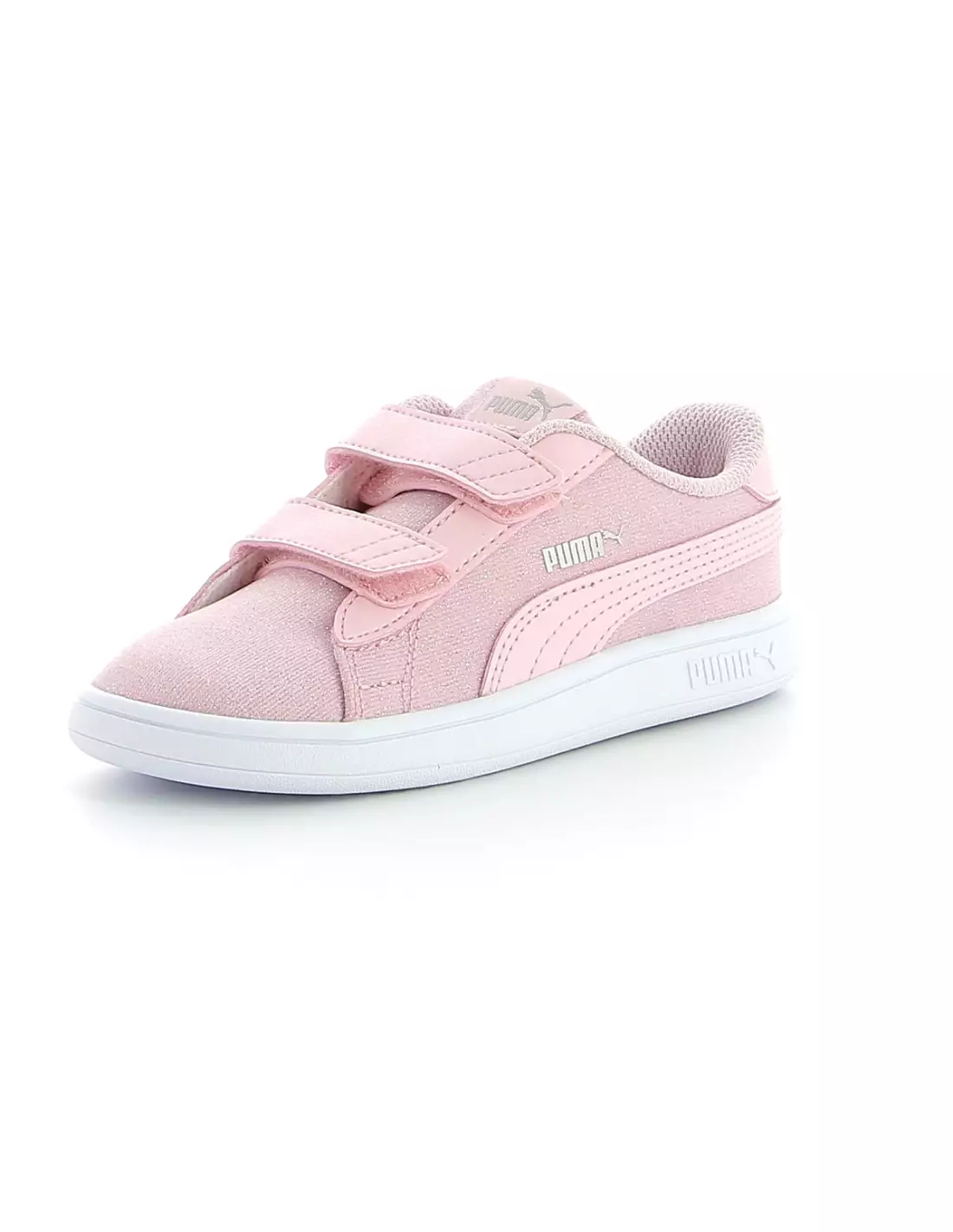 PUMA SMASH GLITZ - Baskets Pink
