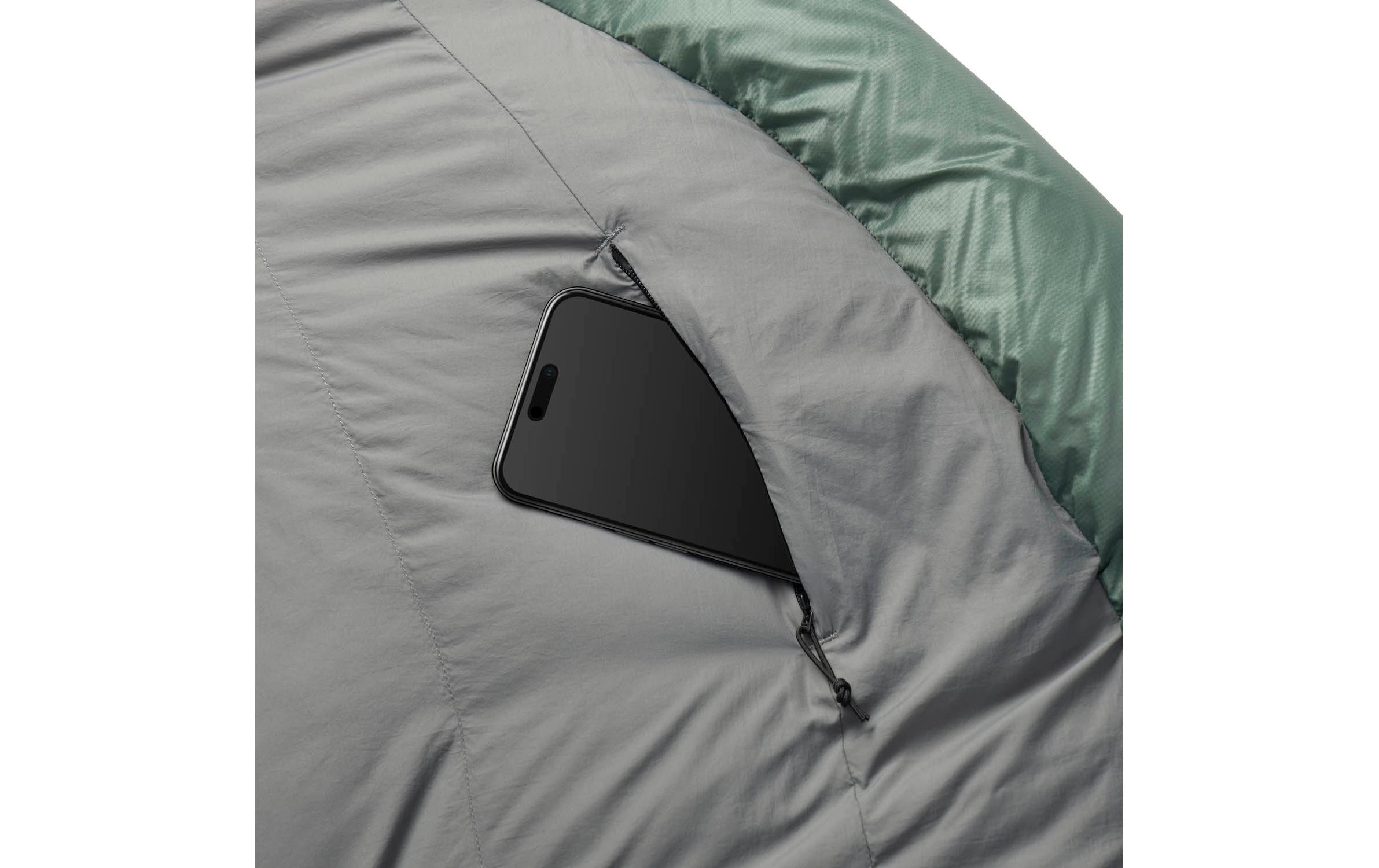 Ascent Women's -1C/30F R Polyester, Grün/Limettengrün<br>Mumienschlafsack