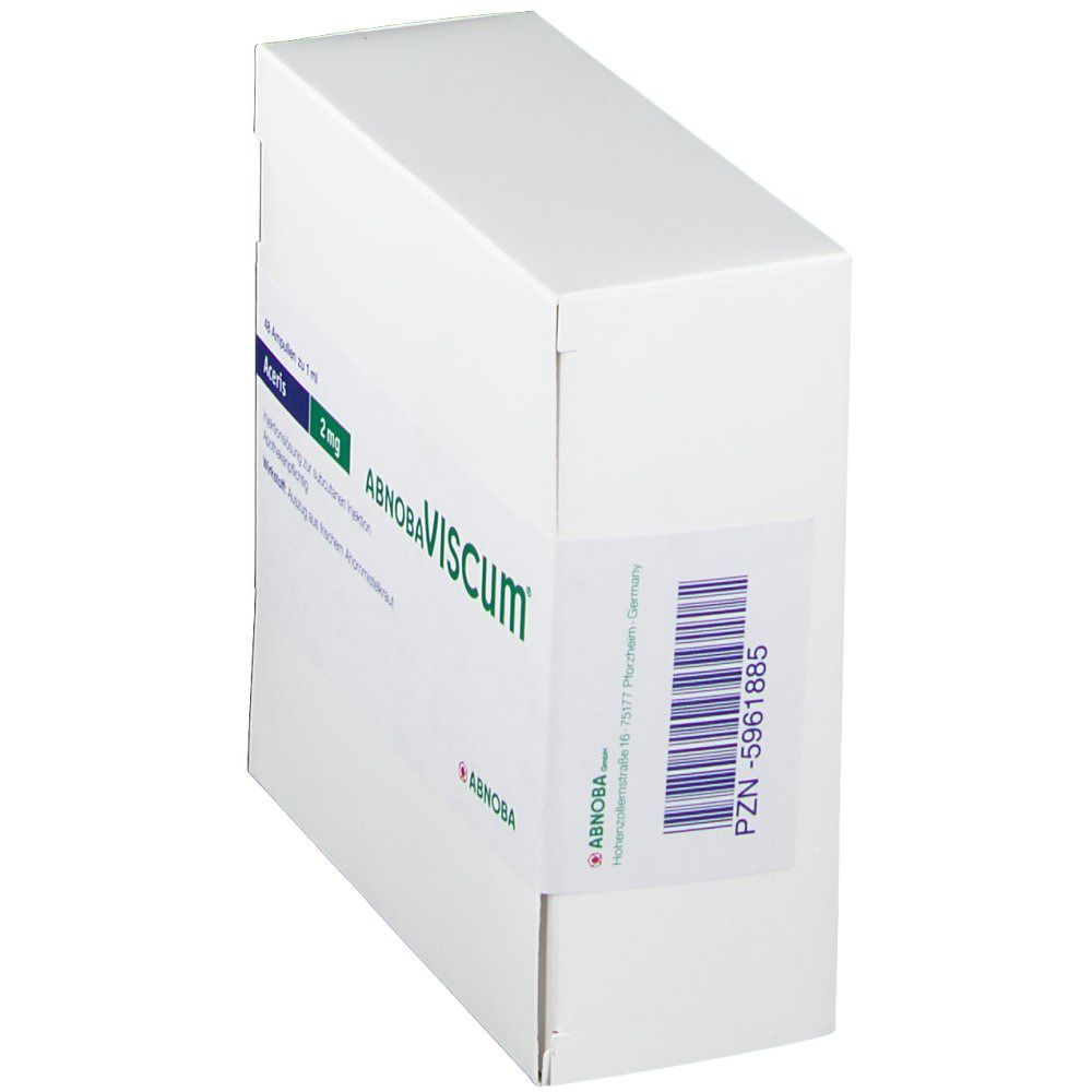 abnobaVISCUM® Aceris 2 mg Ampullen