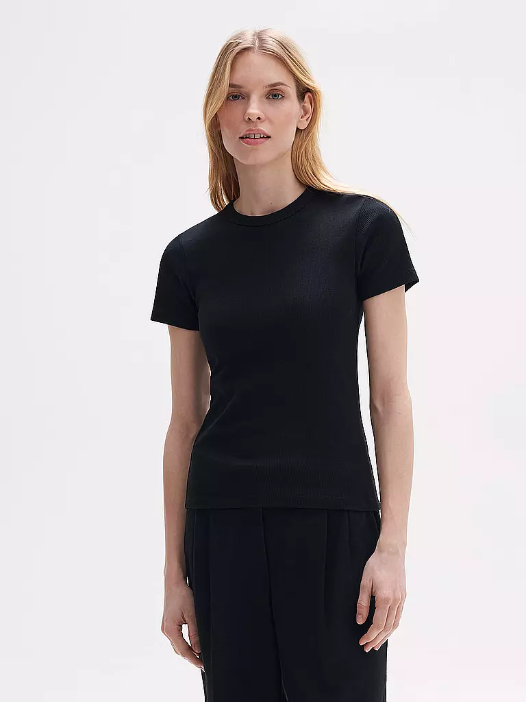 OPUS T-Shirt SAMUNA schwarz