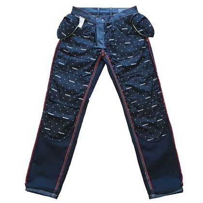 Jean ESQUAD MILO WATERPROOF - Regular - Bleu
