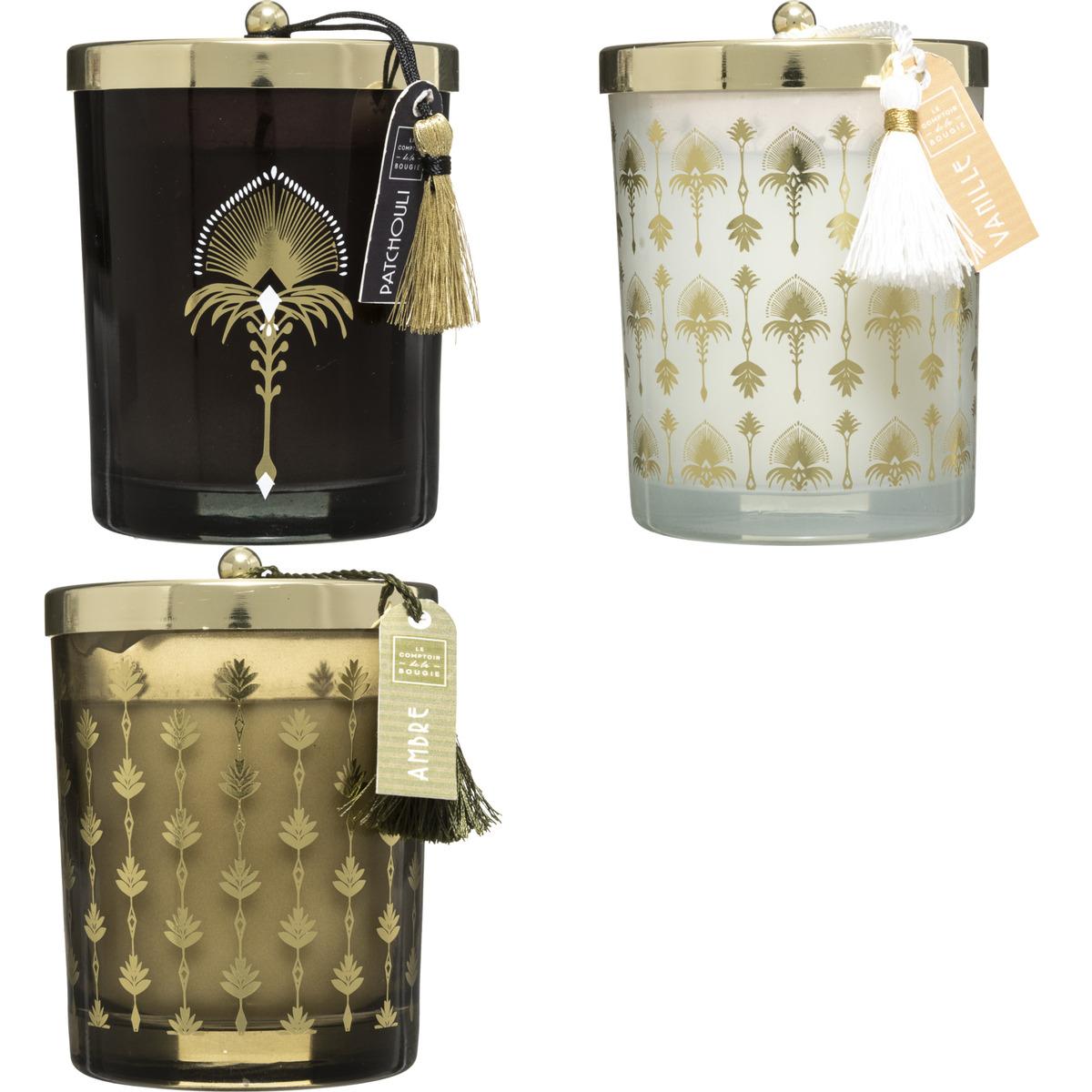 BOUGIE PARFUMEE VERRE SUITE 210G