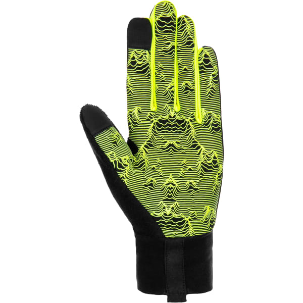 Gant ski de fond REUSCH IAN TOUCH-TEC BLACK/SAFETY YELLOW
