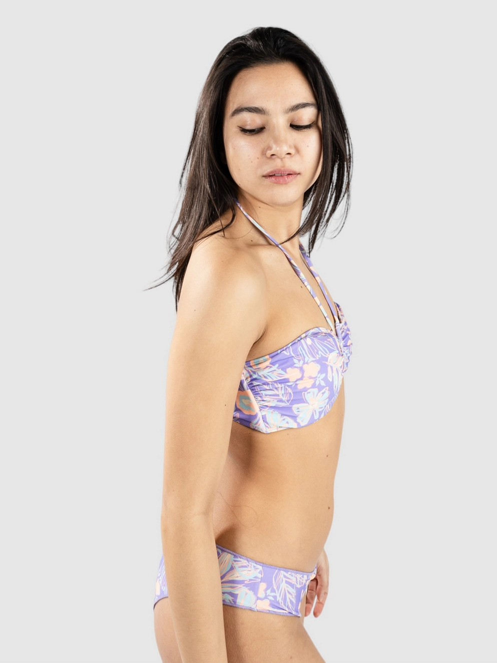 Rip Curl Palm Party Halter Bikini Top purple