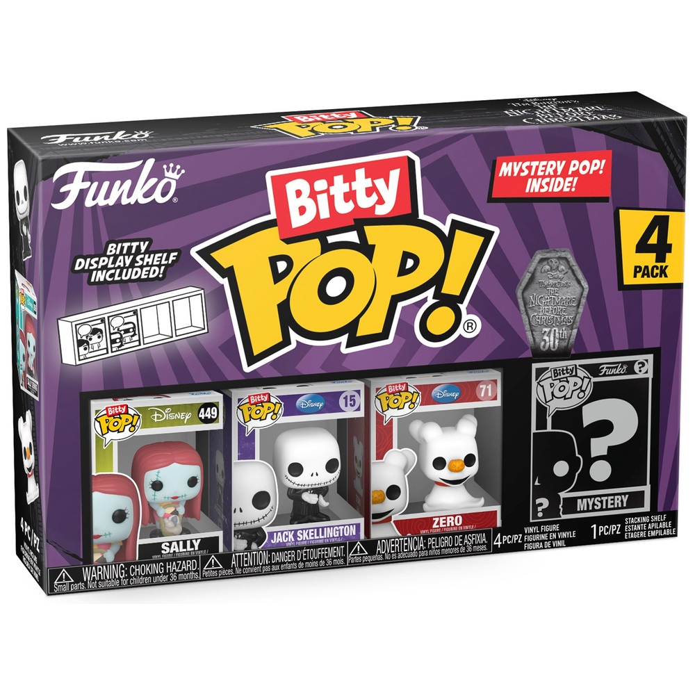 POP! Vinyl: Bitty POP The Nightmare Before Christmas Sally 4er-Pack Sortiment