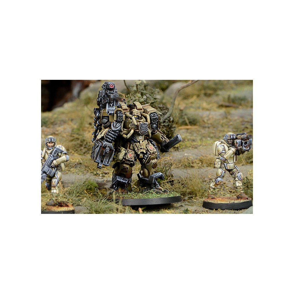 Infinity - Ariadna - Blackjacks, 10th Heavy Ranger Bat. (T2 Sniper Rifle)