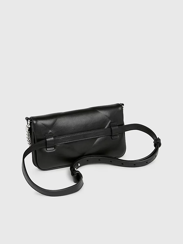 Bolsa de cintura conversível acolchoada