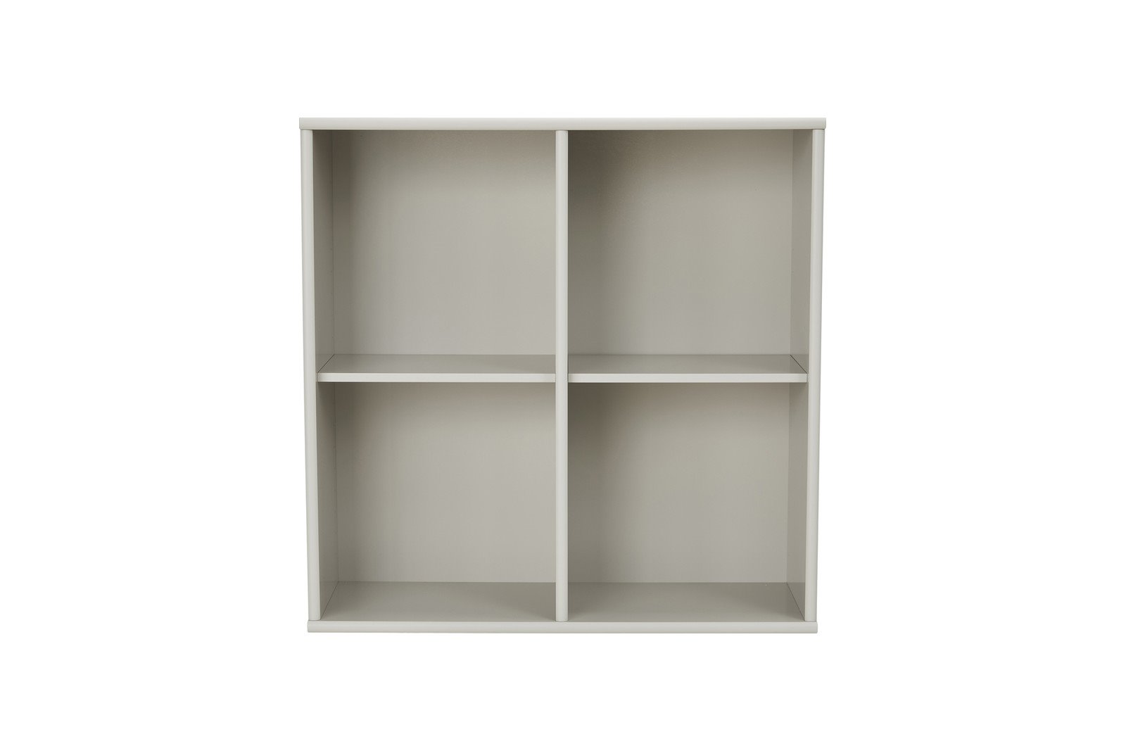 Mistral Bokyller 70x70x27 cm. Lakkert farget eik i Beige. Veggmontert.