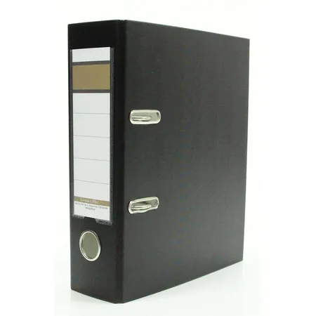 Livepac Office Ordner DIN A5, 75 mm, schwarz, 10 Stück