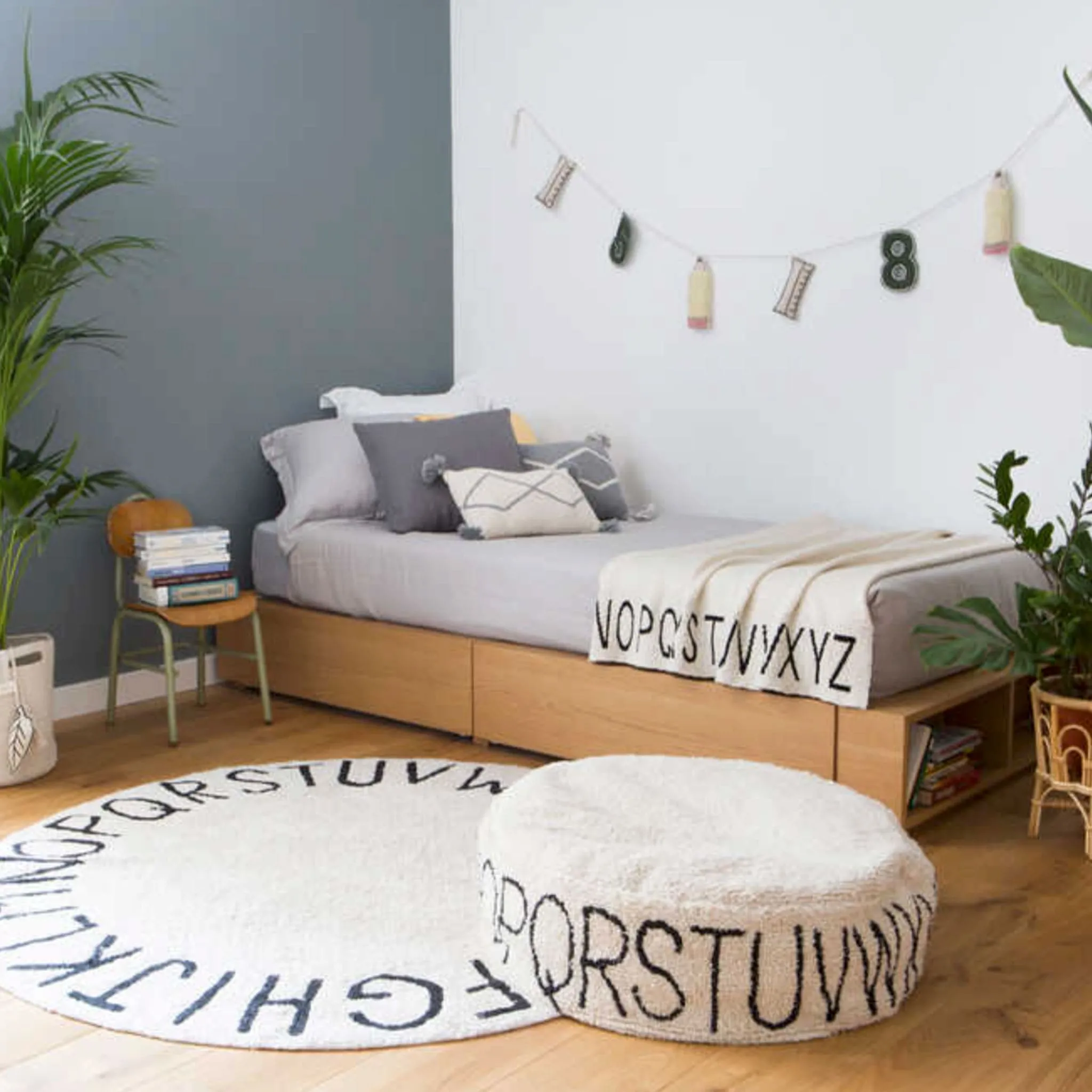 Lorena Canals Pouf Naturel ABC Lorena Canals