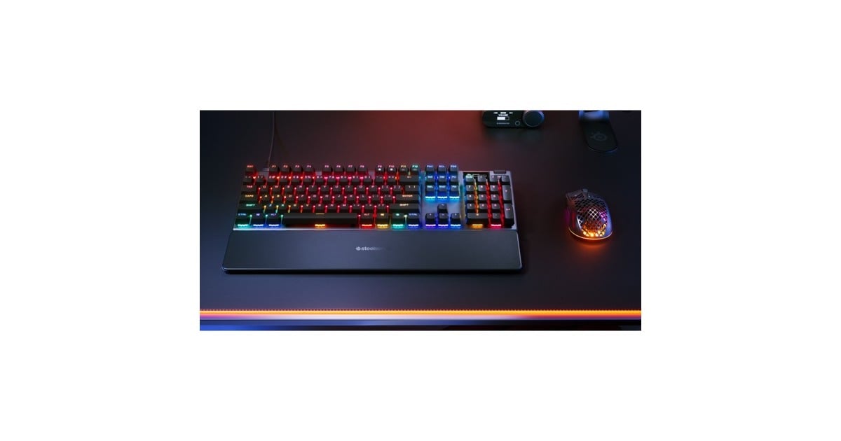 SteelSeriesApex Pro Gen 3, gaming toetsenbord  (Zwart, US lay-out, SteelSeries OmniPoint 3.0, RGB leds)