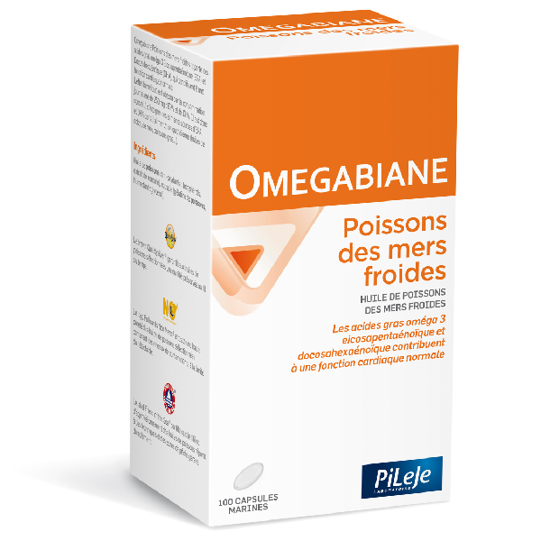 Omegabiane Poissons de mers froides - 100 capsules