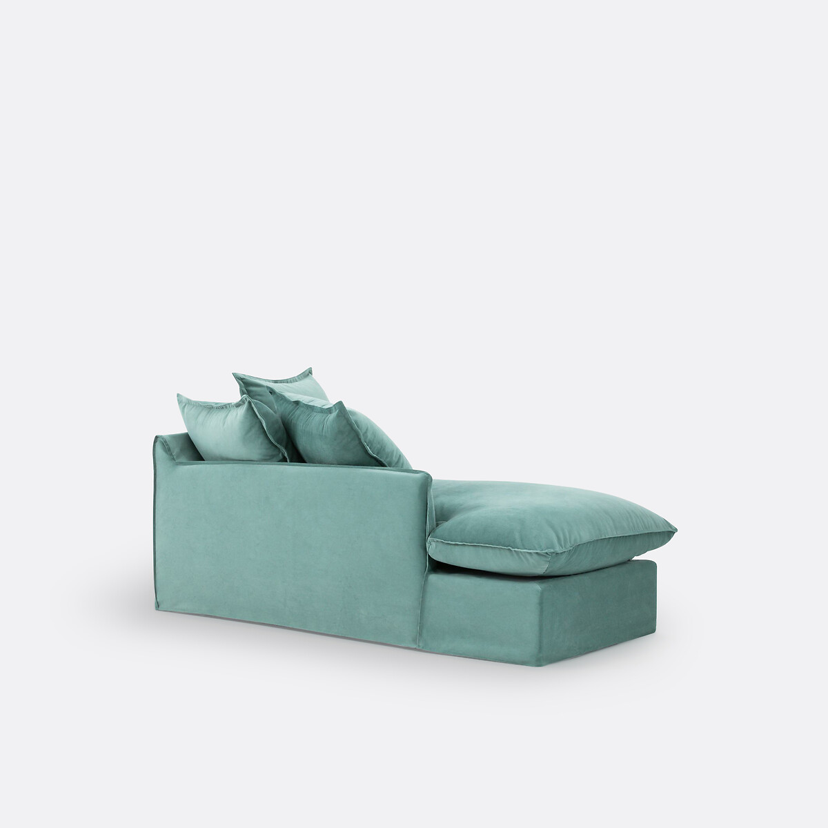 LA REDOUTE INTERIORS<br>Poltrona, à esquerda, em veludo, Odna