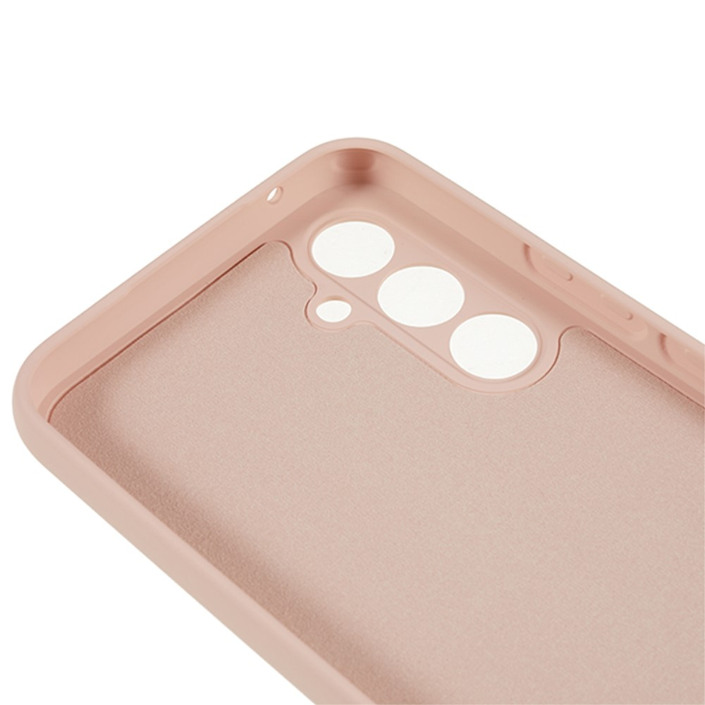 Samsung Galaxy A54 5G Gummi Case Hülle mit Kameraschutz - Rosa (Matt)