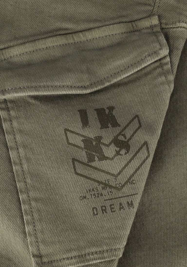 IKKS groene ikks cargobroeken xv22053