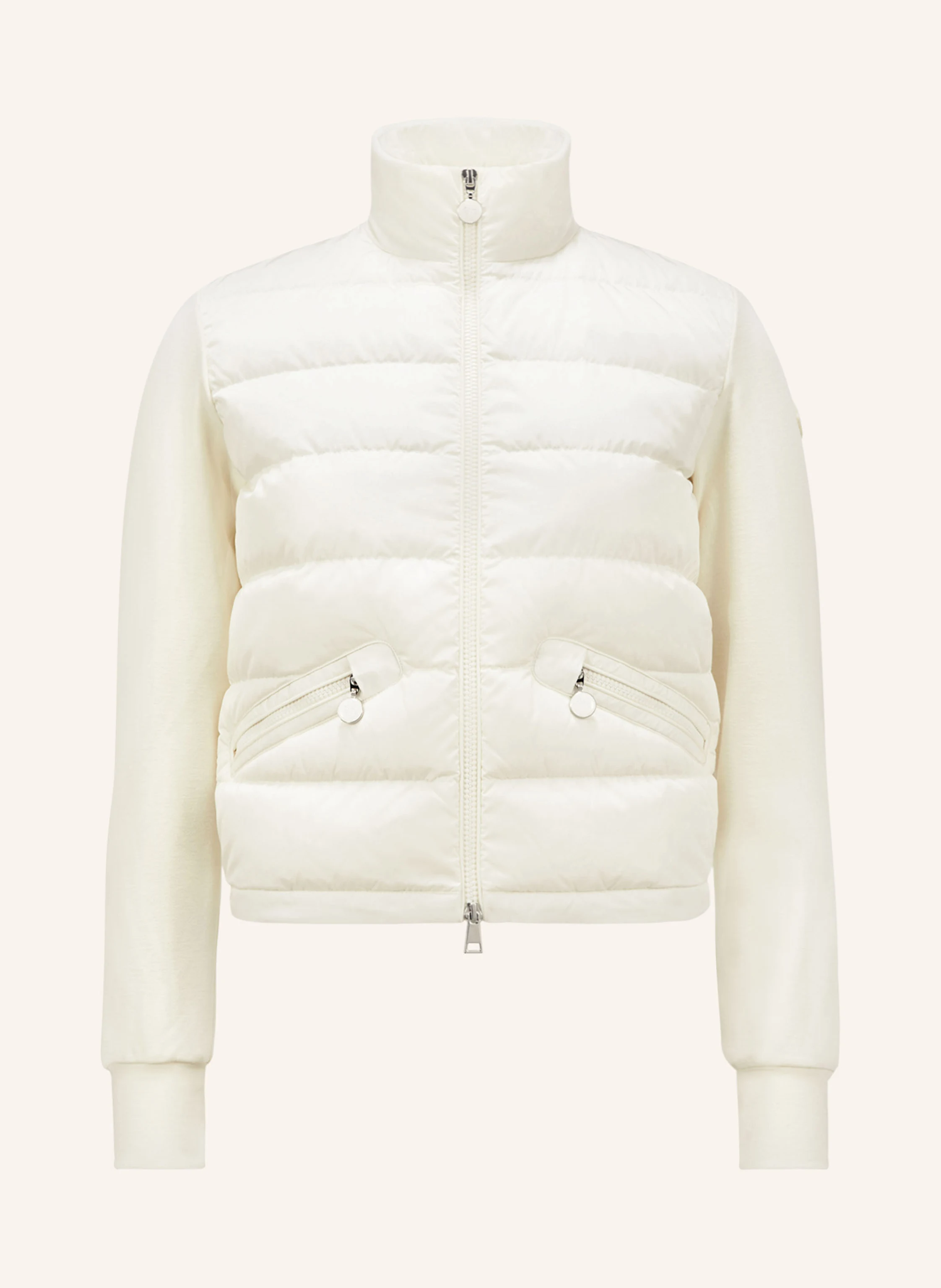 MONCLER Daunenjacke im Materialmix